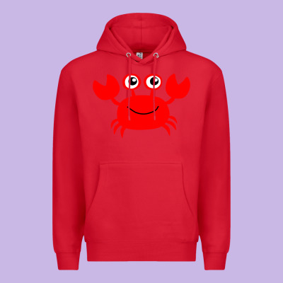 Red Crab Premium Hoodie Designed By Artisfamous