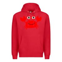 Red Red Crab Premium Hoodie - artisFamous