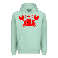 Seafoam Red Crab Premium Hoodie - artisFamous