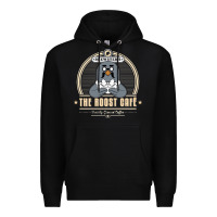 Black the roost animal cafe Premium Hoodie - artisFamous
