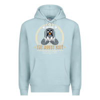 Blue Mist the roost animal cafe Premium Hoodie - artisFamous