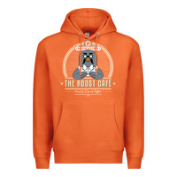 Carrot the roost animal cafe Premium Hoodie - artisFamous