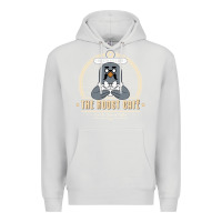 Dove Grey the roost animal cafe Premium Hoodie - artisFamous