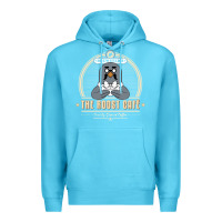 Ocean Blue the roost animal cafe Premium Hoodie - artisFamous