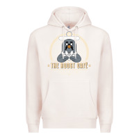 Pale Pink the roost animal cafe Premium Hoodie - artisFamous