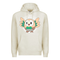 Oatmeal Heather team rowlet classic Premium Hoodie - artisFamous