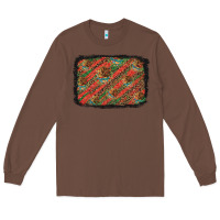 Chestnut mexico pattern background Long Sleeve Tee - Artiststas