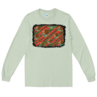 Matcha mexico pattern background Long Sleeve Tee - Artiststas