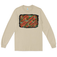 Mushroom mexico pattern background Long Sleeve Tee - Artiststas