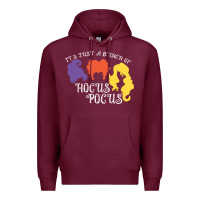 Burgundy hocus pocus shirt Premium Hoodie - artisFamous