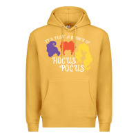 Mustard hocus pocus shirt Premium Hoodie - artisFamous