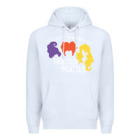 White hocus pocus shirt Premium Hoodie - artisFamous