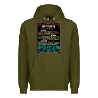 Army Green face mask mansfield ohio inkcarceration lineup Premium Hoodie - artisFamous