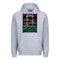 Heather Grey face mask mansfield ohio inkcarceration lineup Premium Hoodie - artisFamous