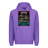 Purple face mask mansfield ohio inkcarceration lineup Premium Hoodie - artisFamous