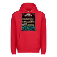 Red face mask mansfield ohio inkcarceration lineup Premium Hoodie - artisFamous