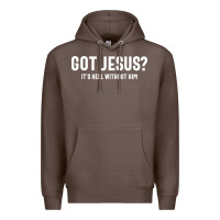 Coffee Got Jesus It's Hell Without Him - Christian Premium Hoodie - artisFamous