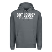 Rock Got Jesus It's Hell Without Him - Christian Premium Hoodie - artisFamous