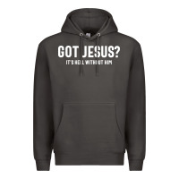 Smoke Got Jesus It's Hell Without Him - Christian Premium Hoodie - artisFamous