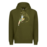 Army Green tinkerbell magic Premium Hoodie - artisFamous