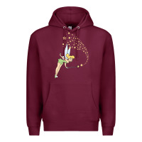 Burgundy tinkerbell magic Premium Hoodie - artisFamous