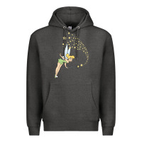 Charcoal Heather tinkerbell magic Premium Hoodie - artisFamous