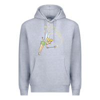 Heather Grey tinkerbell magic Premium Hoodie - artisFamous