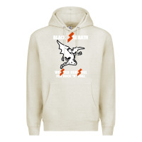 Oatmeal Heather black rock and roll Premium Hoodie - artisFamous