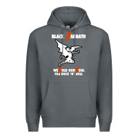 Rock black rock and roll Premium Hoodie - artisFamous