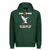 Sports Green black rock and roll Premium Hoodie - artisFamous
