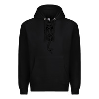Black dark mark Premium Hoodie - artisFamous