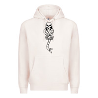 Pale Pink dark mark Premium Hoodie - artisFamous