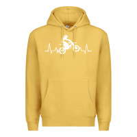 Antique Gold dirt bike Premium Hoodie - artisFamous