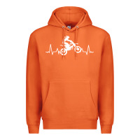 Carrot dirt bike Premium Hoodie - artisFamous