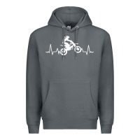 Rock dirt bike Premium Hoodie - artisFamous