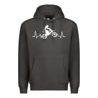 Smoke dirt bike Premium Hoodie - artisFamous