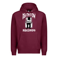 Burgundy death row records black Premium Hoodie - artisFamous