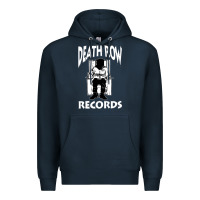 Navy death row records black Premium Hoodie - artisFamous