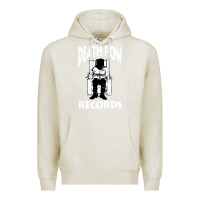Oatmeal Heather death row records black Premium Hoodie - artisFamous