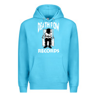 Ocean Blue death row records black Premium Hoodie - artisFamous