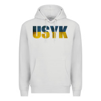 Dove Grey USYK Premium Hoodie - artisFamous
