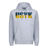 Heather Grey USYK Premium Hoodie - artisFamous