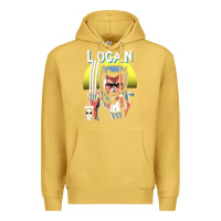 Antique Gold old man logan cover Premium Hoodie - artisFamous