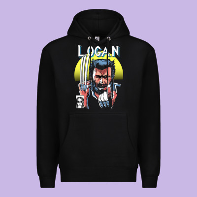 Old Man Logan Cover Premium Hoodie Designed By Artisfamous