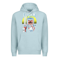 Blue Mist old man logan cover Premium Hoodie - artisFamous