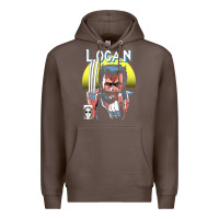 Coffee old man logan cover Premium Hoodie - artisFamous