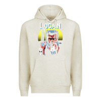 Oatmeal Heather old man logan cover Premium Hoodie - artisFamous