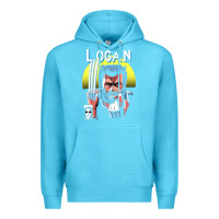 Ocean Blue old man logan cover Premium Hoodie - artisFamous