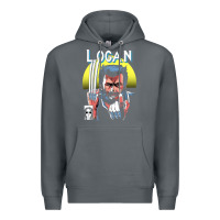 Rock old man logan cover Premium Hoodie - artisFamous