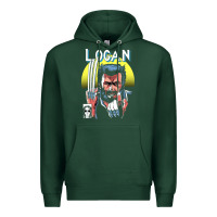 Sports Green old man logan cover Premium Hoodie - artisFamous